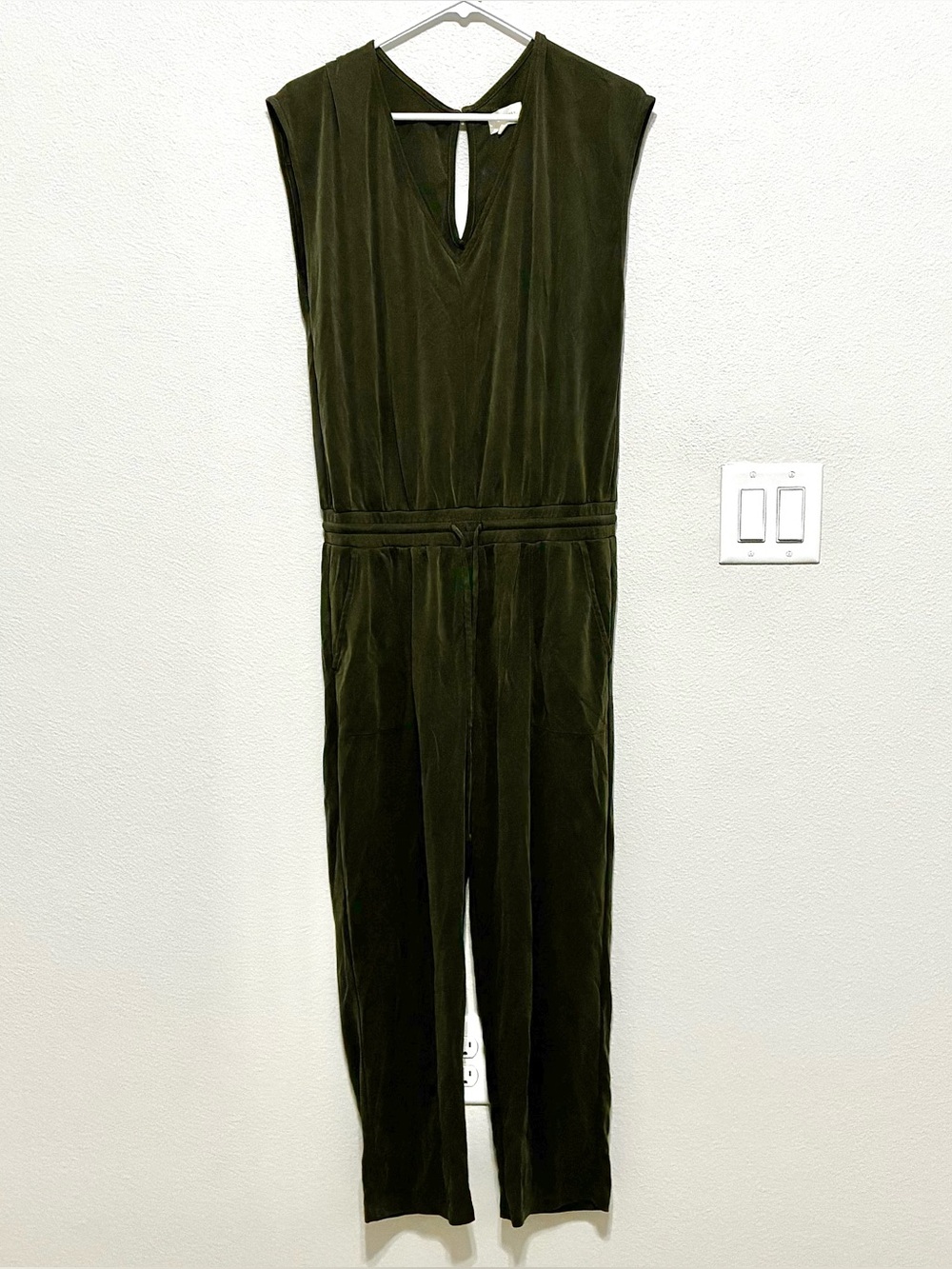 Lou and Grey Sleeveless Jumper w/ pockets Green Women’s Medium